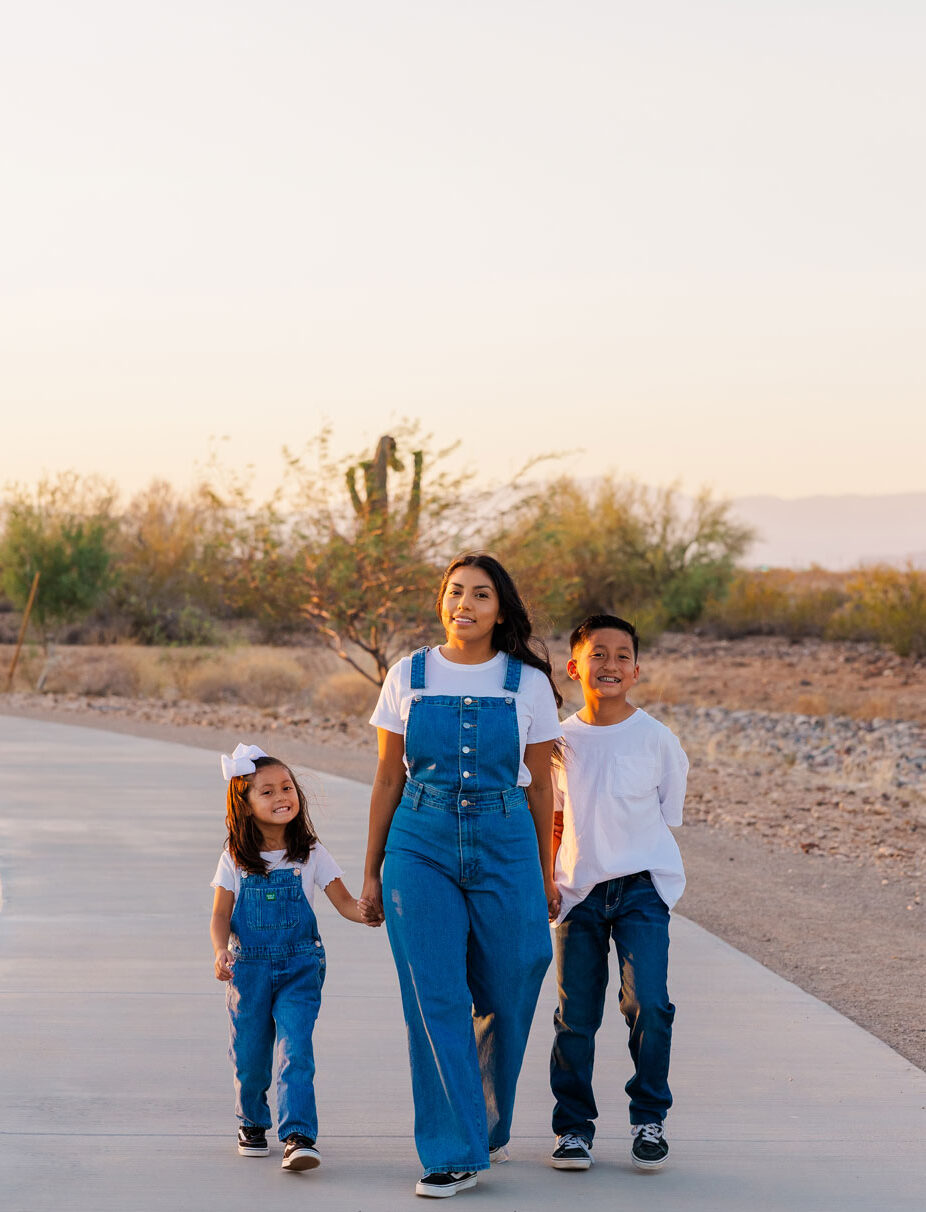 Family portrait session in Peoria, Az