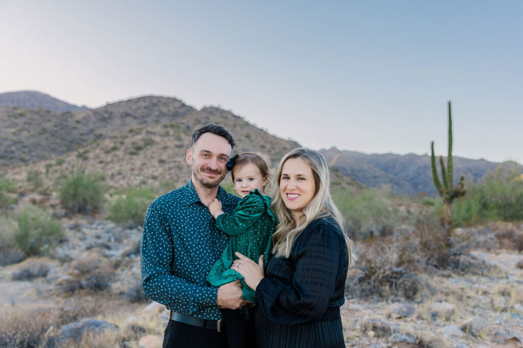 family session at White Tank Mountain Regional Park in Surprise AZ.