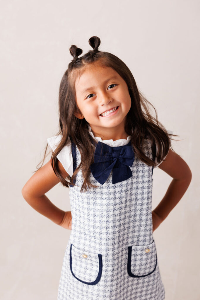 portrait of little girl