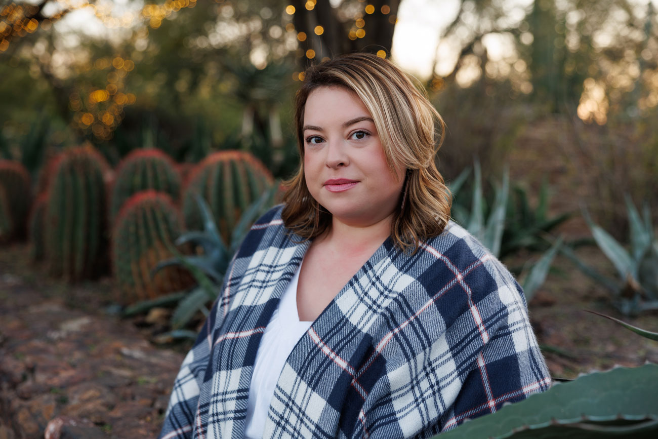 portrait women at the botanical garden in phoenix az