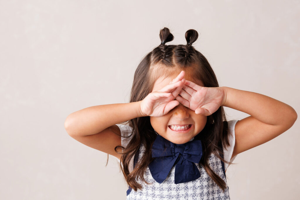 portrait of little girl