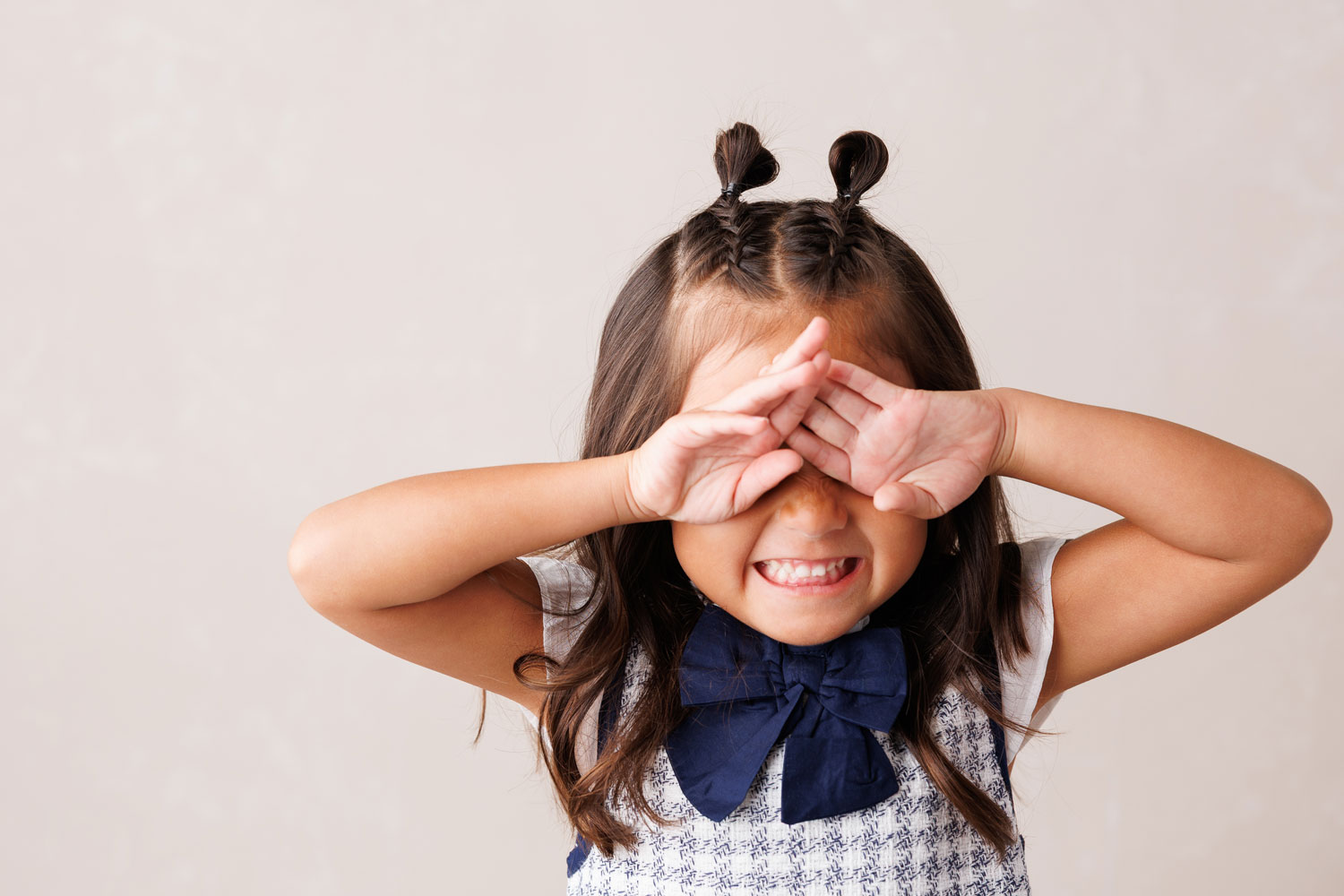 portrait of little girl